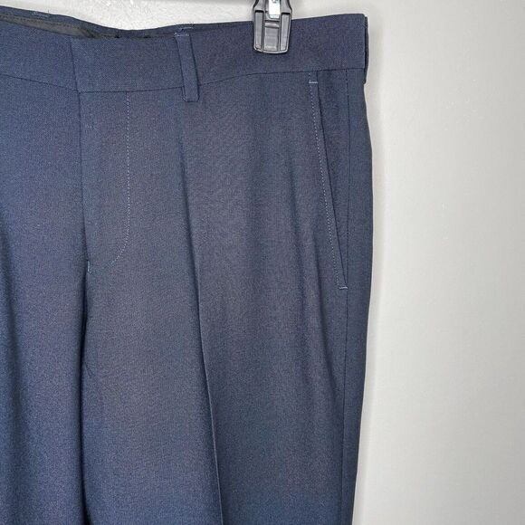 DOCKERS Pants Mens 31 x 32 Blue Modern Fit NEW Flat Front Dress Suit Stretch - Picture 2 of 6